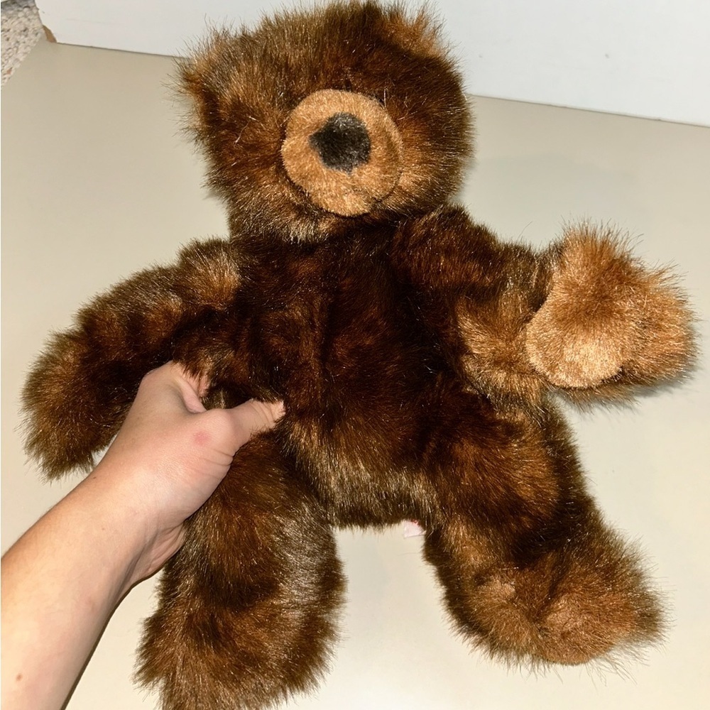 NWT vintage Timber teddy by Russ Brown Plush grizzly Bear